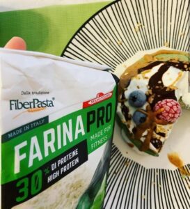 farine protéinée FiberpastaFIBERPASTA - ig bas et protéinée. Vendue chez Al'Origin.fr