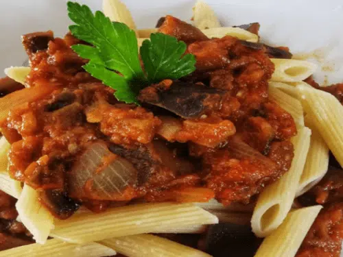 Tajine D'Aubergine Pimenté