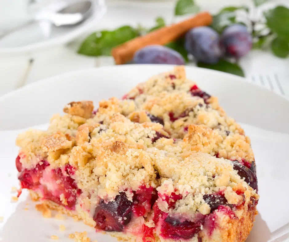 Crumble Aux Cassis IG bas