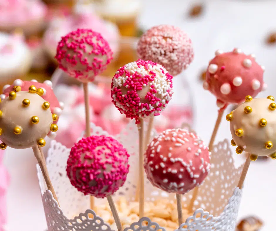 Pop cakes au chocolat noir