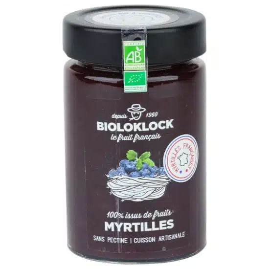 Myrtilles 100% issus de fruits chez Al'oigin