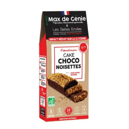 Préparation cake choco/noisettes