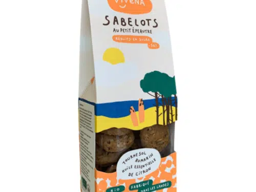 Sabelots Tournesol / Romarin / citron à faible indice glycémique. Vendus sur Al'Origin.fr