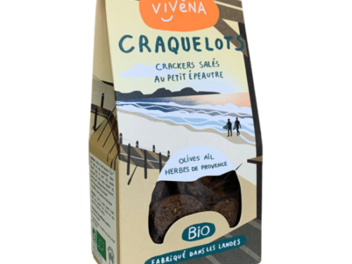Craquelots Olives Ail Herbes Provence de Vivèna. Vendus sur Al'Origin