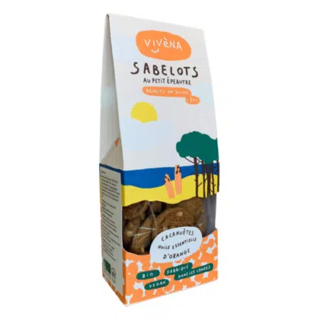 Biscuits Sabelots Cacahuètes Orange