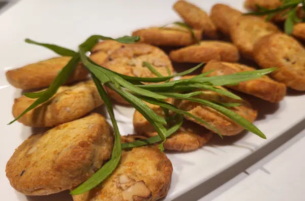 Cookies salés roquefort/noix IG bas