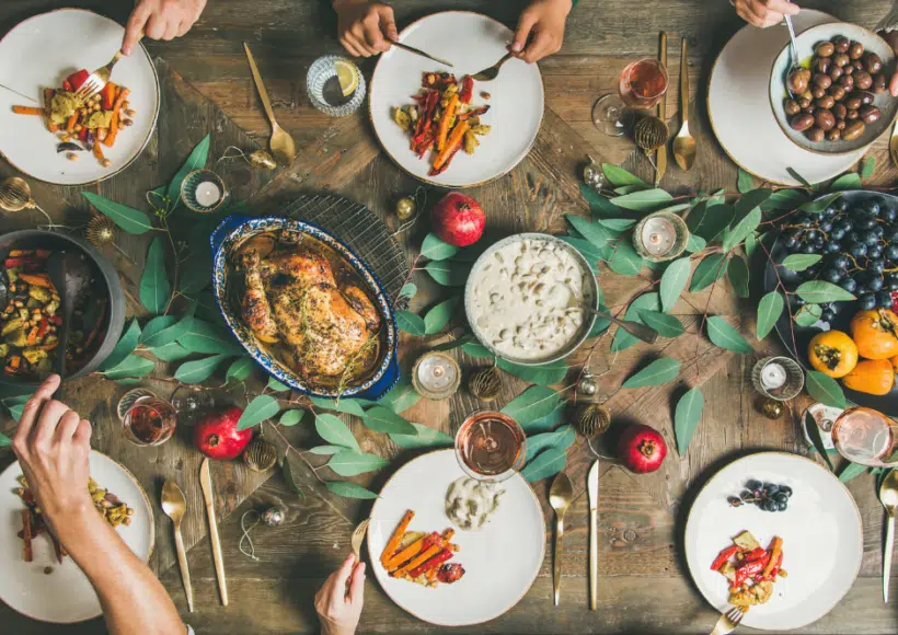 Repas de fêtes pour les personnes atteintes de diabète