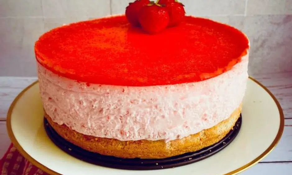 Bavarois Fraises IG Bas