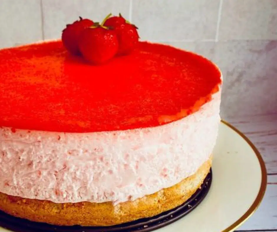 Bavarois Fraises IG Bas