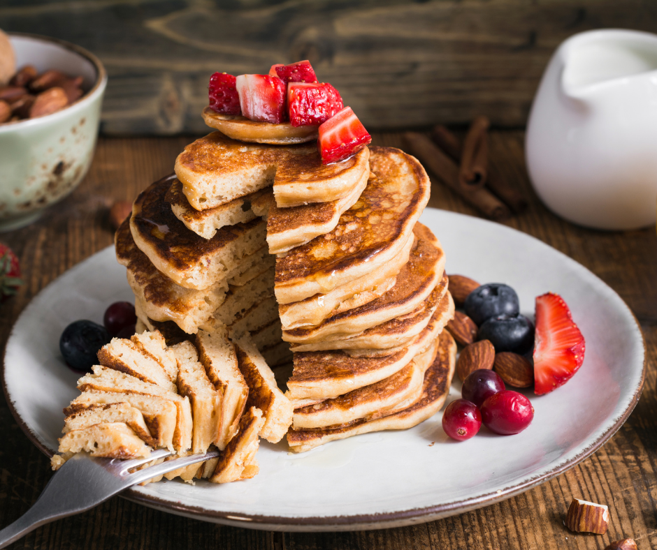 Pancakes, Petits déjeuners IG bas et sans gluten