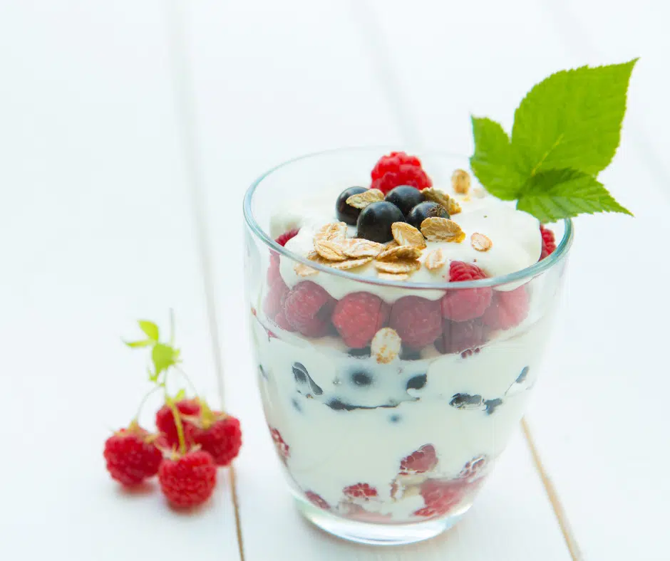 Yaourt de Coco aux Fruits Rouges, Petits déjeuners IG bas et sans gluten