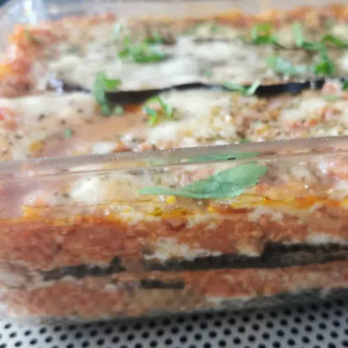 Lasagnes IG bas aux légumes d'été