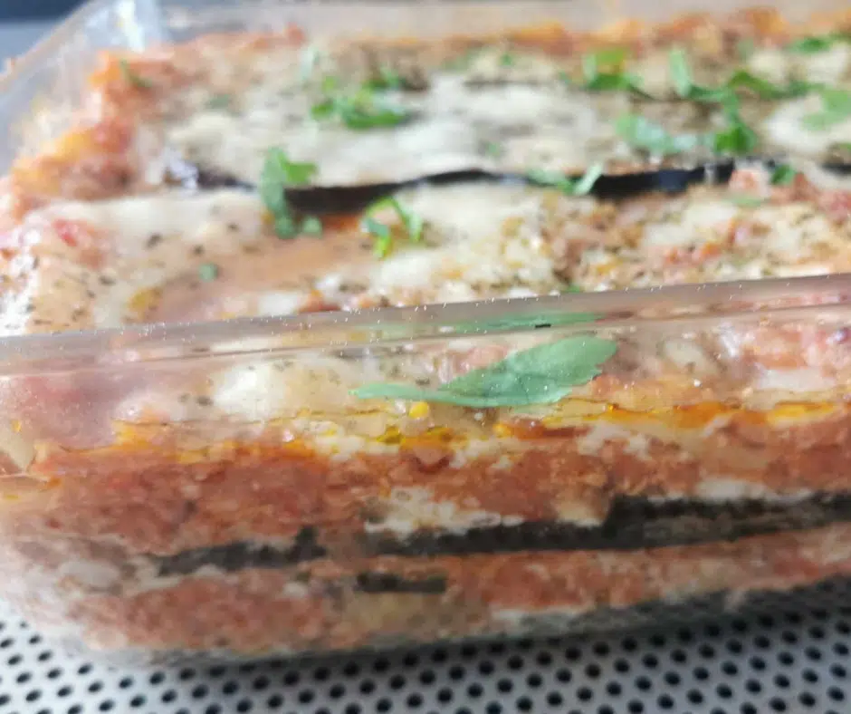 Lasagnes IG bas aux légumes d'été