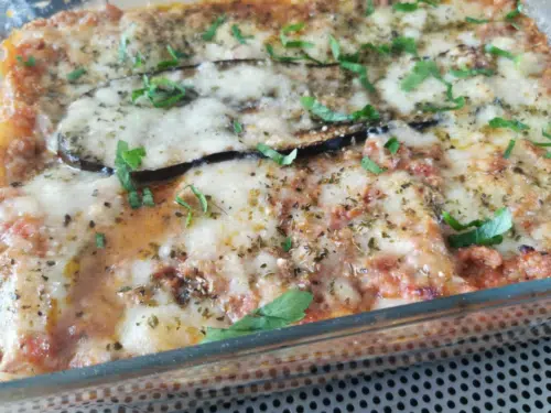 Lasagnes IG bas aux légumes d'été