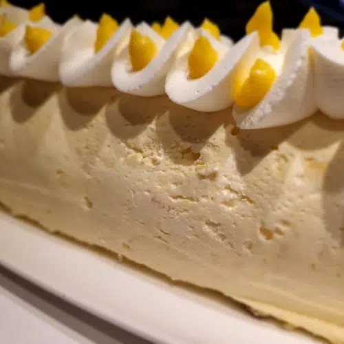 Bûche au Citron Meringuée IG Bas