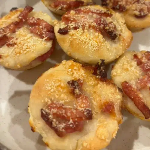 Muffins Façon Pizza Carbonara IG Bas