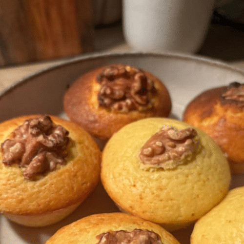 Muffins Moelleux au Citron IG bas