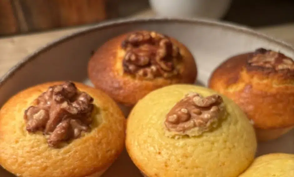 Muffins Moelleux au Citron IG bas