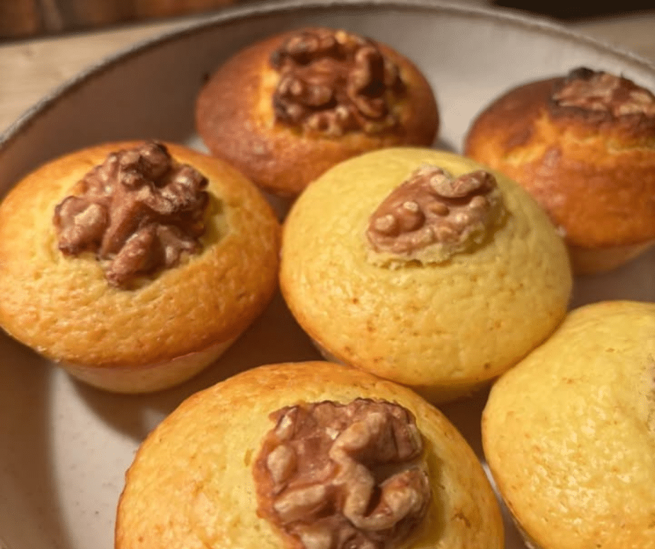 Muffins Moelleux au Citron IG bas