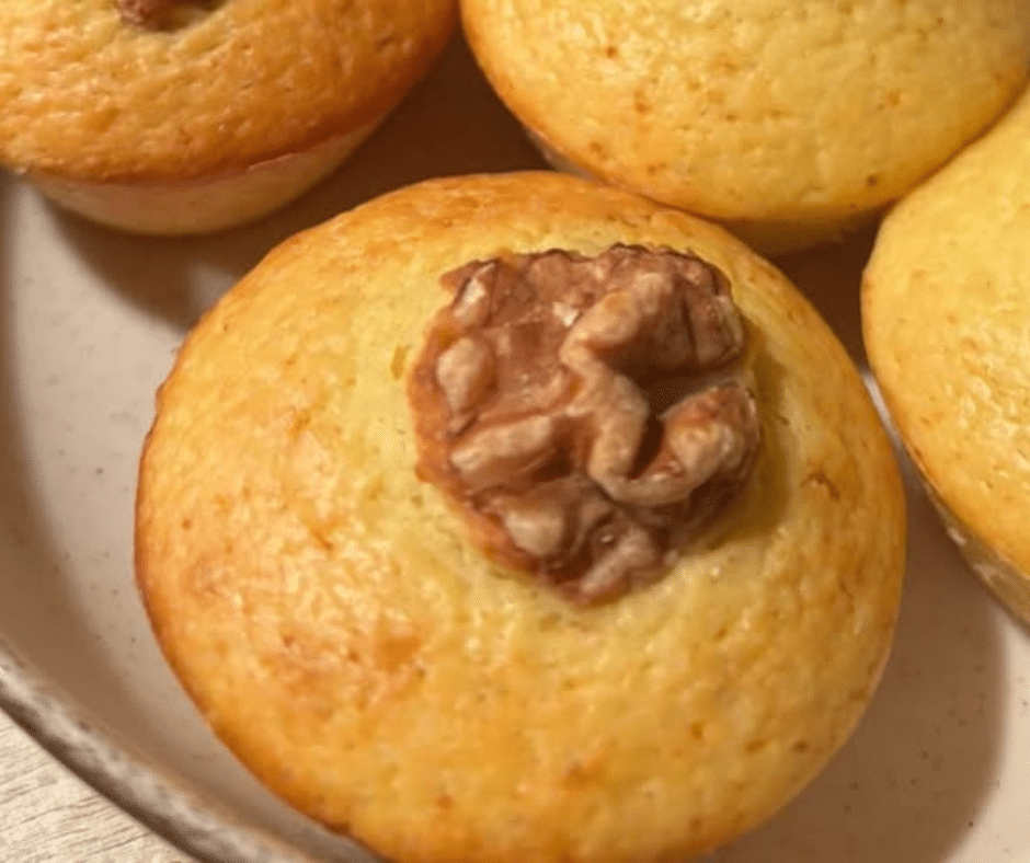 Muffins Moelleux au Citron IG bas