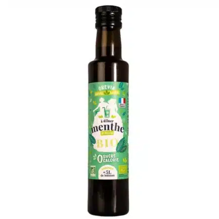 Sirop de Menthe Bio Sans Sucre – IG bas