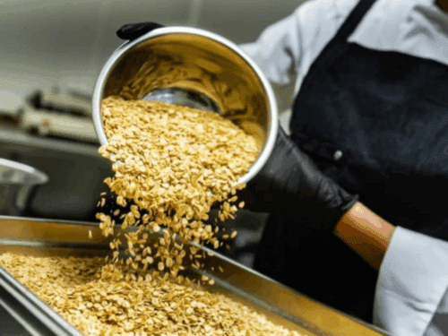 Granola praliné amande pécan chocolat noir – IG modéré