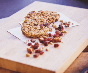 Granola framboise cranberry coco – IG modéré