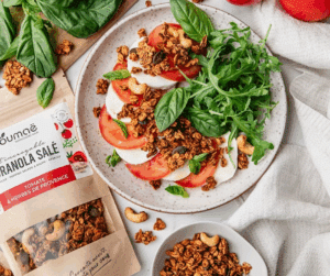 Granola salé tomate & herbes de Provence – IG modéré