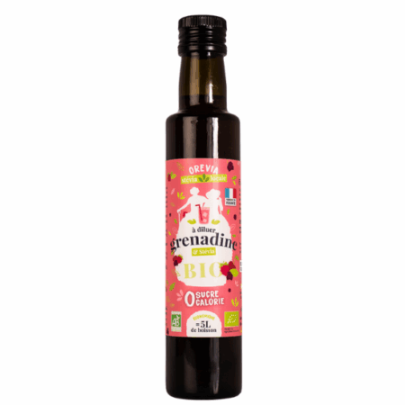 Sirop de Grenadine Bio Sans Sucre – IG bas