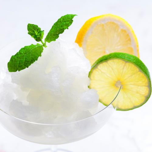 8 glaces IG bas SORBET CITRON BASILIC