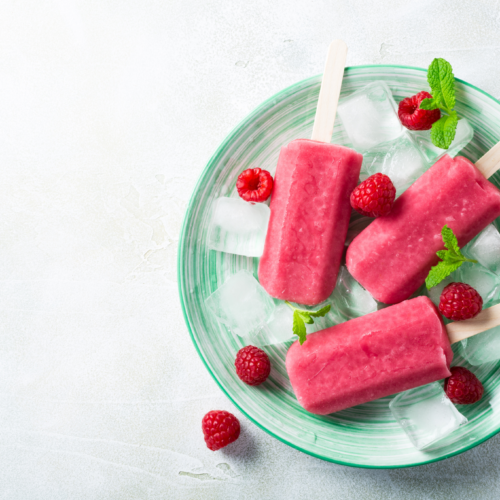 8 glaces IG bas ESQUIMAU FRAMBOISE VANILLE