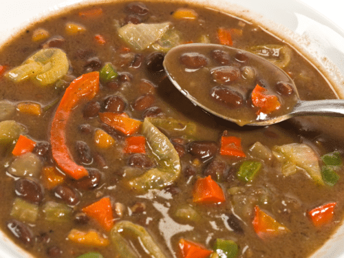 Soupe de Haricots Noirs