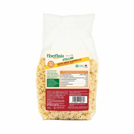 Pâtes Petites Étoiles FiberPasta IG 23