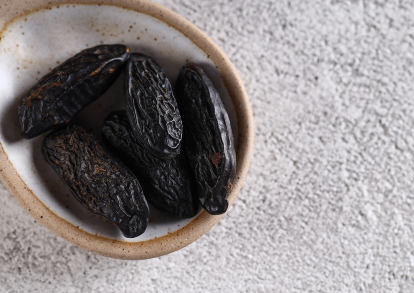 Muffins Ribot aux Myrtilles IG Bas : La fève tonka